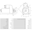 Startmotor Citroën BX 19 1.9-1