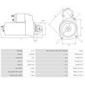 Startmotor Fiat DUCATO 2.3-1