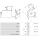 Startmotor Iveco MASSIF 3.0-1