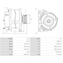 Generator Renault LAGUNA 2.0-1