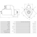 Startmotor Volkswagen POLO 1.9-1