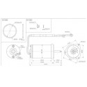 Moteur de Trim CS3-43880-00 Yamaha F40